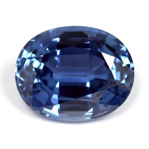 4.14 ct Oval Blue Natural Sapphire